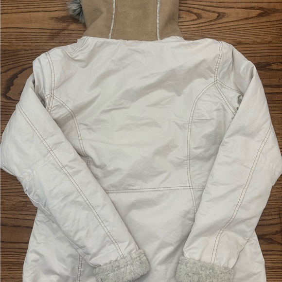 Kuhl Projekt Arktik Faux Trim Waxed Shearling Lined Jacket - Picture 2 of 12